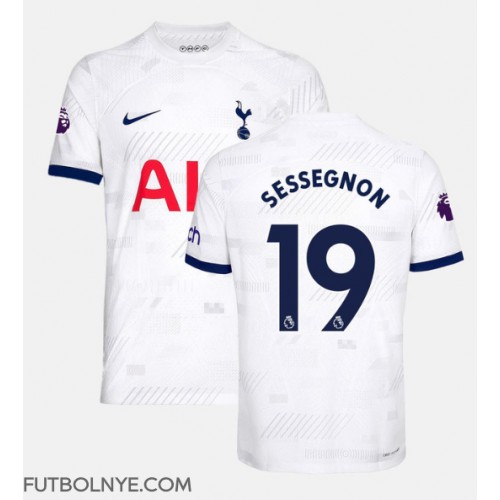 Camiseta Tottenham Hotspur Ryan Sessegnon #19 Primera Equipación 2023-24 manga corta